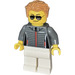 LEGO Male Mercedes Driver Minifigure