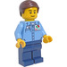 LEGO Male Service Station Worker Minifigur