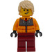 LEGO Male Snowboarder Minifigure