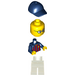 LEGO Male Soccer Fan - FC Barcelona (Wit Poten) minifiguur
