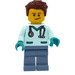 LEGO Male Veterinary met Stethoscope minifiguur