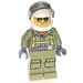 LEGO Male Volcano Explorer with Harness and Helmet Minifigure