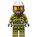 LEGO Male Volcano Explorer with Harness Minifigure