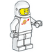 LEGO Male blanc Astronaut sans Airtanks Figurine