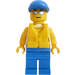 LEGO Male Wind Surfer with Life Jacket Minifigure