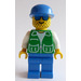 LEGO Male avec Bleu Sunglasses Figurine