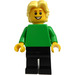 LEGO Männlich mit Wellig Haar Minifigur