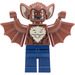 LEGO Man-Bat with Reddish Brown Fur Minifigure