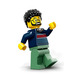 LEGO Man - Dark Blau Sweater Minifigur