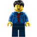 LEGO Man in Blue Jacket Minifigure
