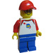 LEGO Man in Hoed en Ruimte T-Shirt minifiguur