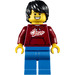 LEGO Man in Hoodie &#039;2021&#039; Minifigure