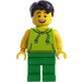 LEGO Man in Lime Sleeveless Shirt minifiguur