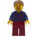 LEGO Man in Plaid Shirt minifiguur