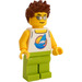 LEGO Man in Windsurfer Tanktop Minifigure