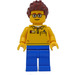 LEGO Man in Yellow Shirt Minifigure