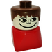 LEGO Man on Red Base Duplo Figure