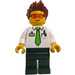 LEGO Mann - Weiß Hemd Minifigur