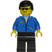 LEGO Man with Blue Jacket and Sunglasses Minifigure