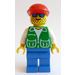 LEGO Man avec Green Jacket Figurine
