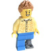 LEGO Człowiek z Noga Prothesis Minifigurka