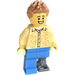 LEGO Man met Been Prothesis minifiguur