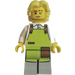 LEGO Man met Lime Apron minifiguur