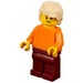 LEGO Man mit Orange Shirt Minifigur