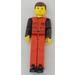 LEGO Man met Rood Jacket Technische figuur