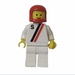 LEGO Man met Rood Streep Minifiguur