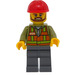 LEGO Man met Safety Vest minifiguur