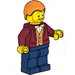 LEGO Man with Suit Jacket with Shirt and Waiscoat Minifigure