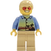 LEGO Man with Sunset and Palm Trees Top Minifigure