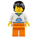 LEGO Man met Sweatshirt minifiguur