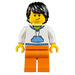 LEGO Man met Sweatshirt Minifiguur