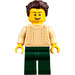 LEGO Man with Tan Sweater Minifigure