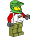 LEGO Man met &#039;Xtreme&#039; logo Jacket minifiguur