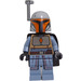 LEGO Mandalorian Tribe Warrior s Šedá Helma Minifigurka