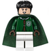 LEGO Marcus Flint sisällä Slytherin Quidditch Uniform Minihahmo