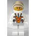 LEGO Mars Mission Astronaut met Helm en Cheek Lines Minifiguur