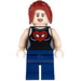 LEGO Mary Jane с Черно Жилетка с Spider-човек сърце Минифигурка