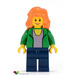 LEGO Mary Jane with Green Jacket Minifigure