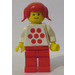 LEGO Mary med hvid Torso med Rød Dots Minifigur