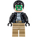 LEGO Masked Robber - Green Masker, Striped Shirt minifiguur