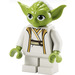 LEGO Master Yoda med Vit Robe Minifigur