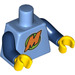 LEGO Max from the LEGO Club Torso with Dark Blue Arms and Yellow Hands (973 / 88585)