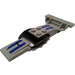 LEGO McDonald&#039;s Racers Roof mit Gebogen Seite Windshield und Breit Spoiler mit Blau/Grau Streifen und Racers Logo Aufkleber (85777)
