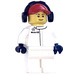 LEGO McLaren Mercedes Pit Crew Member Minifigura