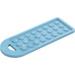 LEGO Azzurro medio Baggage Tag 3 x 8 (79996)