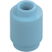 LEGO Medium Azure Brick 1 x 1 Round with Open Stud (3062)